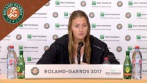 Roland Garros 2017 : 3T Conférence de presse Kristina Mladenovic