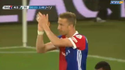 4-1 Marc Janko Super Backheel Goal HD - Basel vs St. Gallen 02.06.2017 HD