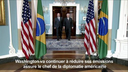 Washington va continuer à réduire ses émissions (Tillerson)