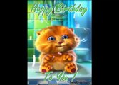 Birthday wishes from Rex and me......he daid since e is a ginger cat we had to send a ginger birthday wish with lots of puurrrrfect love