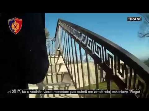 Publikohen pamjet e operacionit të policisë për arrestimin e autorëve të dy grabitjeve ne Rinas