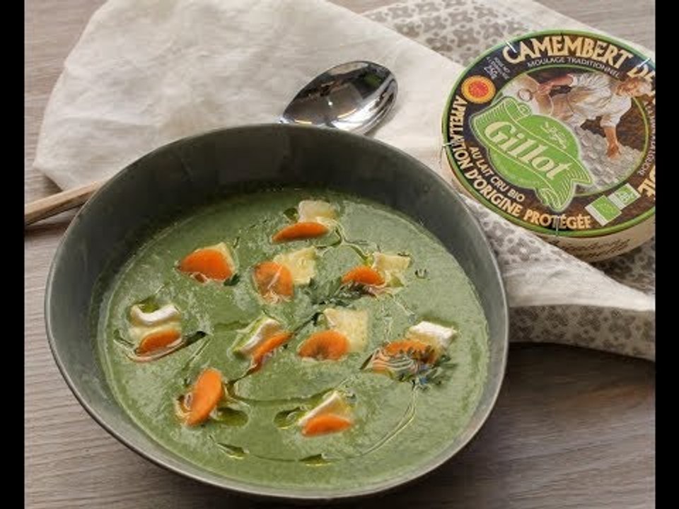 Velouté de fanes de carottes au camembert Gillot - 750g