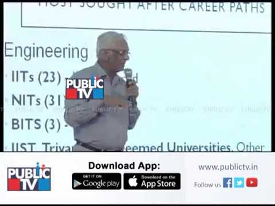 VIDHYAPEETA |Career Guidance & Career Options after 12th By Dr HS Nagaraj