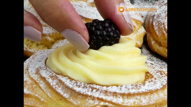 Апельсиновые эклеры! Как быстро приготовить