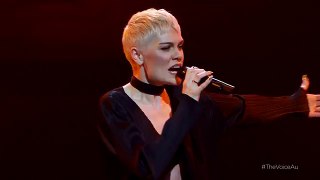Jessie J performs  I Have Nothing    The Voice Australia 2016