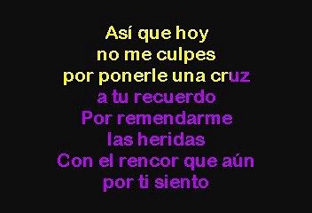 Intocable - A Donde Estabas (Karaoke)