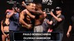 Paulo Borrachinha and Oluwale Bamgbose scrap at UFC 212 ceremonial weigh-ins
