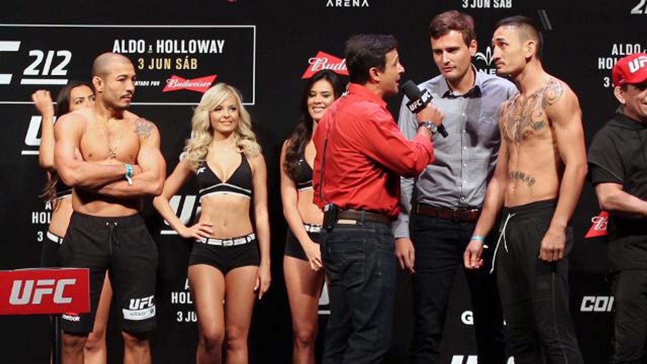 UFC 212 ceremonal weigh-ins - Jose Aldo vs. Max Holloway
