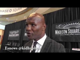 Bernard Hopkins "Im not afraid of adversity"