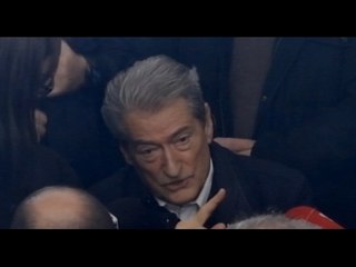 Report TV - Berisha në çadrën e PD: Qeveri teknike ose mosbindje civile