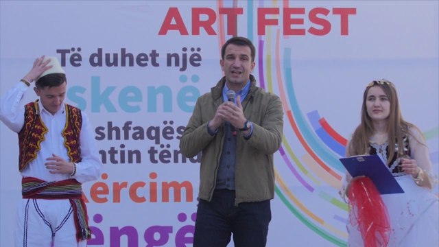 Report TV - Veliaj: Tirana Art Fest ka hequr të rinjtë nga kafet, i ka kthyer drejt artit
