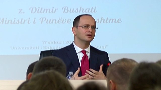 Report TV - Bushati: Kundër atyre që thonë se reforma në drejtësi po bëhet nga të huajt