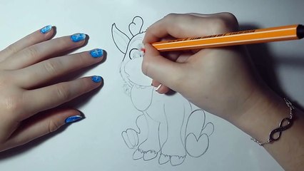 Dessiner Sven de la Reine des Neiges - Tutoriel-wCuD