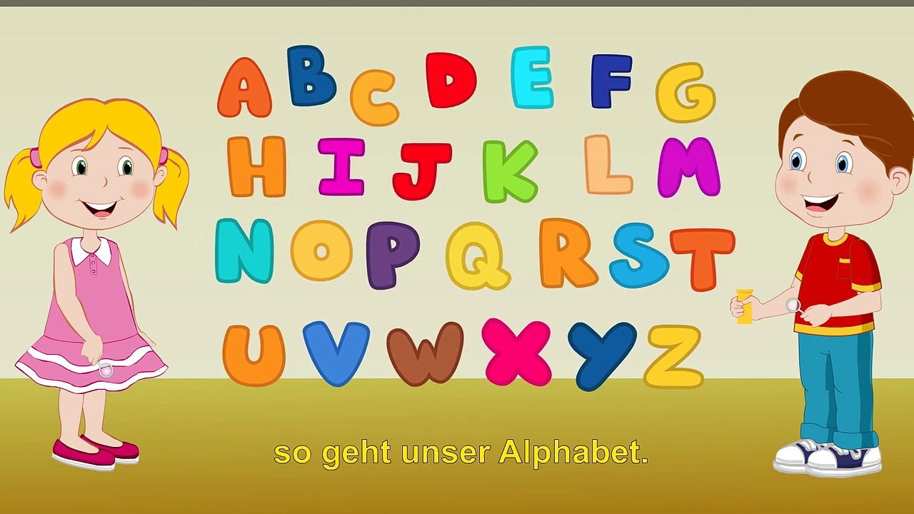 Das ABC-Lied (ABC Song) - Kinderlieder zum Mitsin - Video Dailymotion