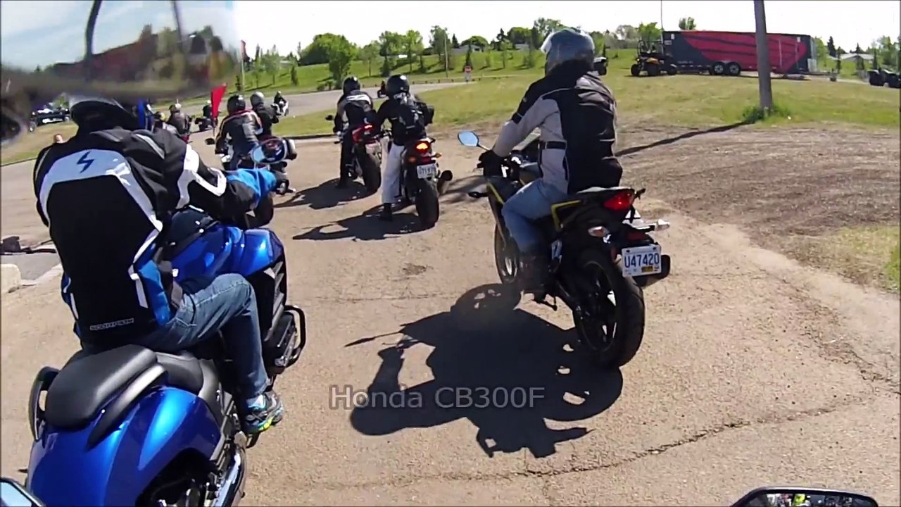 Honda CB300F Reviewed at Honda Extreme Edmonton Demo Days