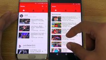 Samge vs Huawei nexus 6p android Nougat