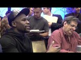 MMA Reporter Keeps Asking Floyd Mayweather About Fighting Ronda Rousey - esnews boxing