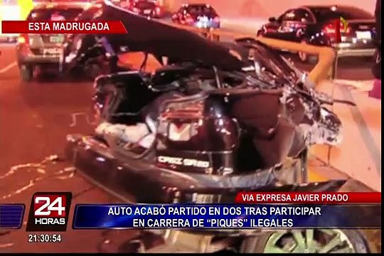 Piques ilegales en San Borja dejaron dos heridos