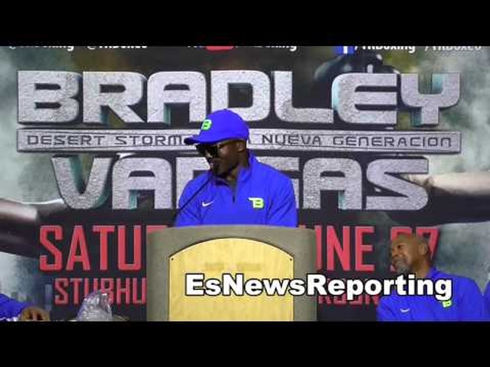 FULL Tim Bradley vs Vargas (TEAM BRADLEY) POST FIGHT Press Conference!
