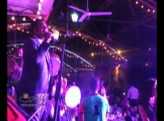 الليثي يشعل احد الخيم الرمضانيه بأغنية "عبدو"