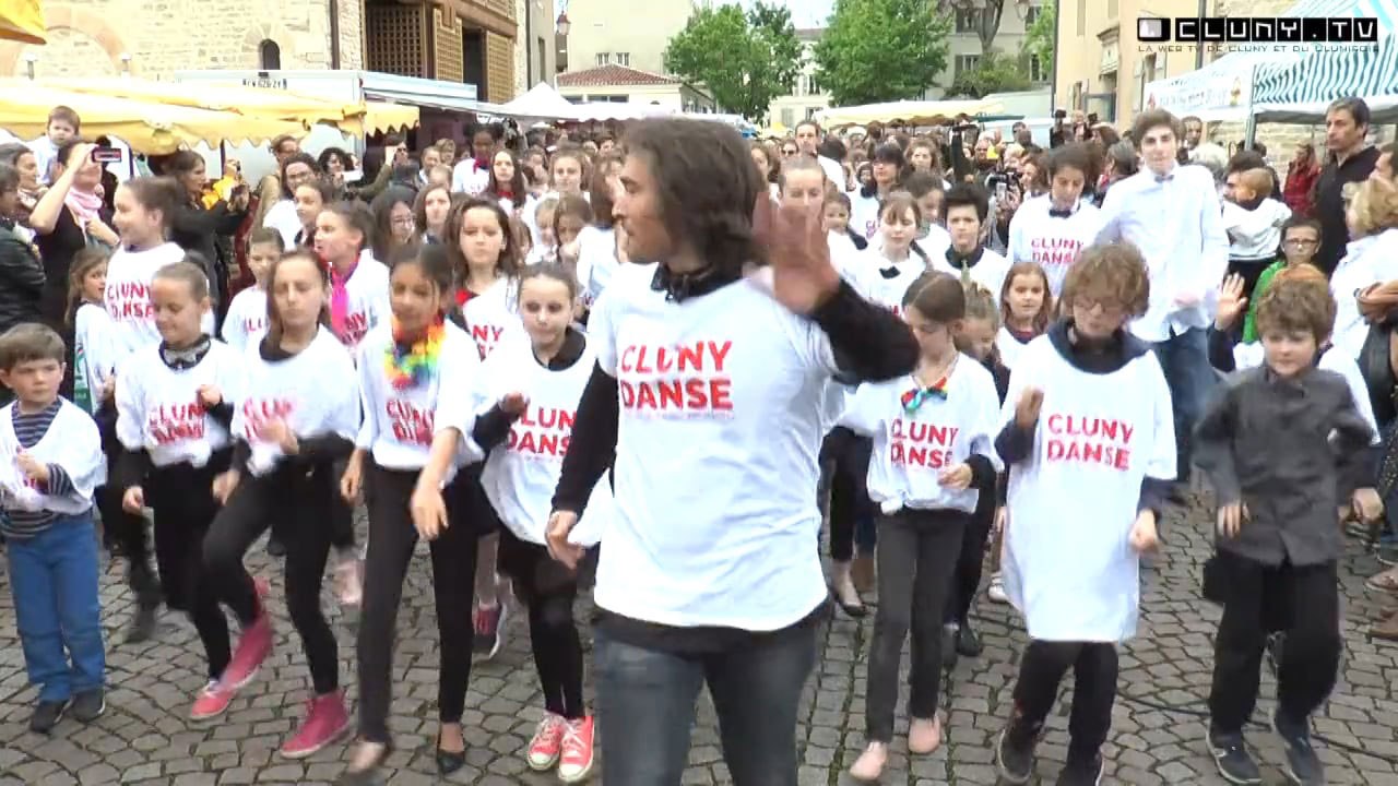 Flashmob 2017 au marché de Cluny