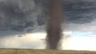 Large Tornado Damages Barn in Three Hills, Alberta