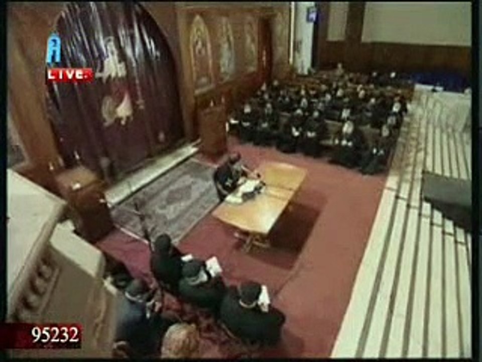 عظة البابا تواضروس الاربعاء 4.2.2015 - ( صوم يونان ) - pope