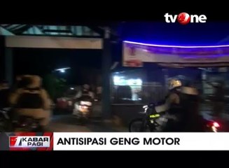 Antisipasi Geng Motor, Polisi Tangkap Puluhan Pemuda