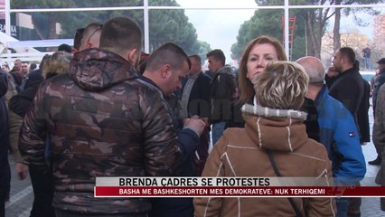 Brenda çadrës së protestës, Basha: Nuk tërhiqemi - News, Lajme - Vizion Plus