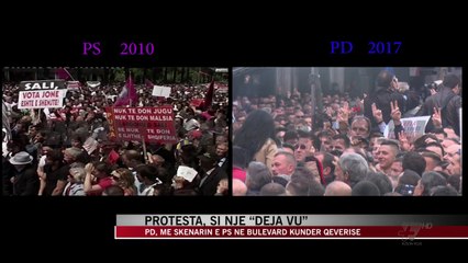 Protesta, si një “Deja Vu” - News, Lajme - Vizion Plus