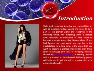 Establish Your Modeling Career with the Exact Skills