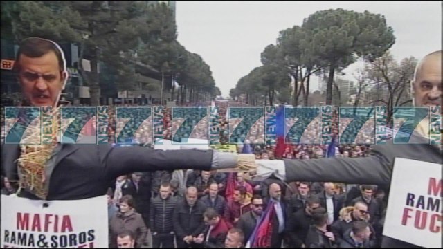 PROTESTE DERI NE QEVERI TEKNIKE DHE ZGJEDHJE TE LIRA - News, Lajme - Kanali 9