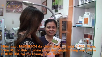 (8) Mỹ phẩm Trị liệu cao cấp Forderm - Công ty Viên Mỹ độc quyền phân phối tại Việt Nam