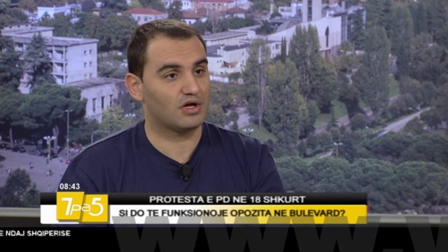 7pa5 - Protesta e PD ne 18 shkurt - 17 Shkurt 2017 - Show - Vizion Plus