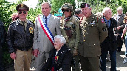 Hommage à l'aviateur américain Louis I. Watts le 20 mai 2017