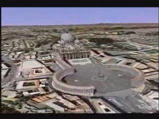 Visite virtuelle du Vatican en 3D avec images satellite