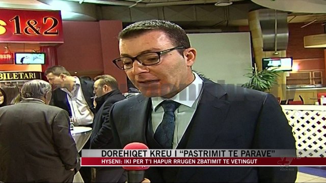 Dorëhiqet kreu i “pastrimit të parave” - News, Lajme - Vizion Plus
