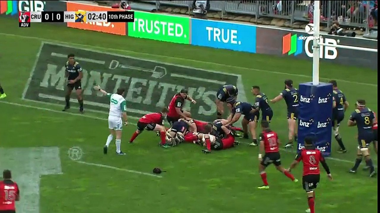 Les Crusaders dominent les Highlanders sur un superbe drop à la 83e