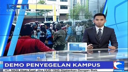 Descargar video: Ratusan Mahasiswa di Makassar Protes Penyegelan Kampus