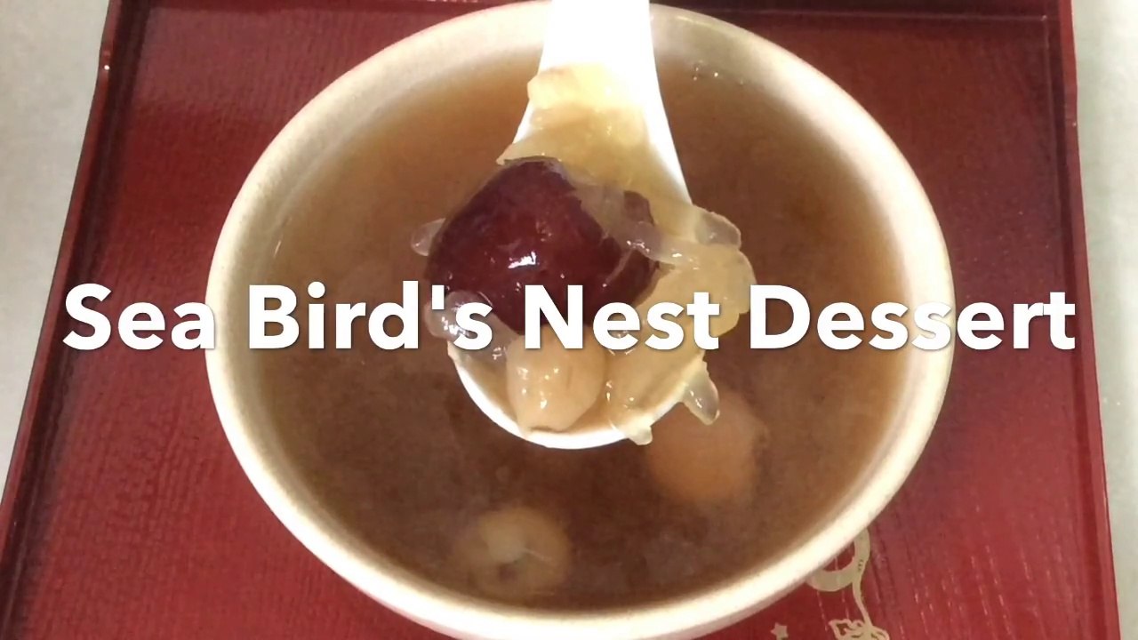 SEA BIRD'S NEST DESSERT