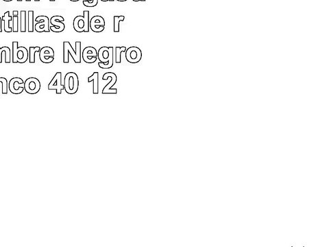 Nike Air Zoom Pegasus 31 Zapatillas de running Hombre Negro Azul Blanco 40 12