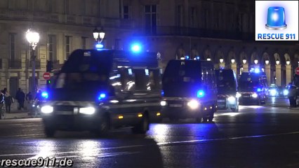 [COP 21 Paris] Escortes chefs d’Etat & délégations, Convois Police, Déminage – Partie 2/2