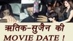 Hrithik Roshan and Sussanne Khan SPOTTED on MOVIE DATE | FilmiBeat
