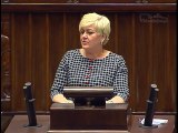 Poseł Małgorzata Pępek - Wystąpienie z dnia 25 maja 2017 roku.