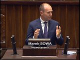 Poseł Marek Sowa - Wystąpienie z dnia 25 maja 2017 roku.