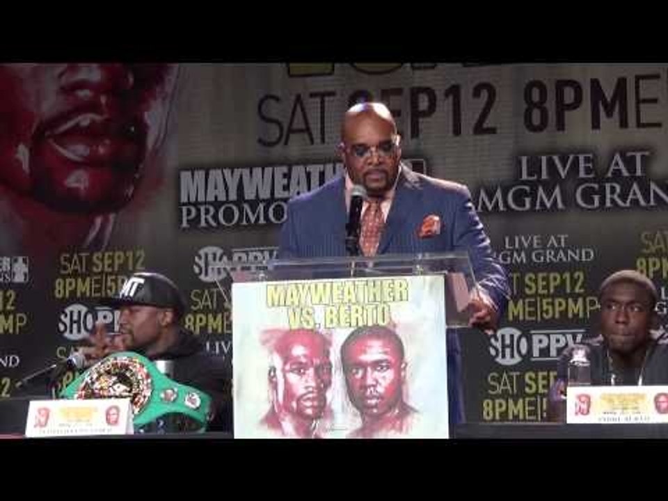 floyd mayweather vs andre berto - EsNews boxing