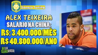 Os 10 Maiores Salários dos Jogadores na China em 2017