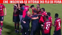 Vitória 6 x 0 Fluminense de Feira - Melhores Momentos & Gols - Baiano 2017