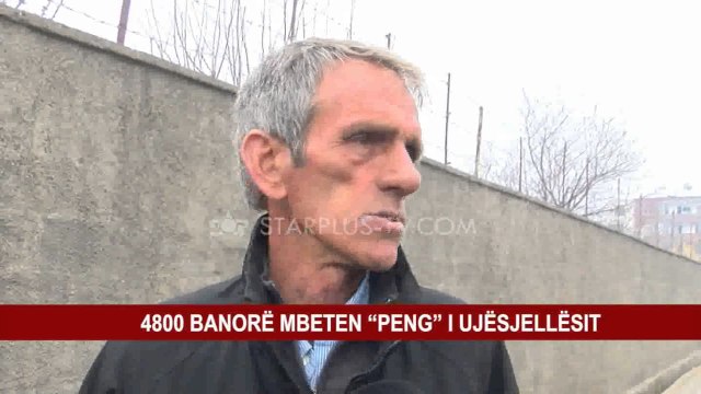 4800 BANORË MBETEN “PENG” I UJËSJELLËSIT