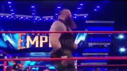 roman reigns take revenge from braun strowman